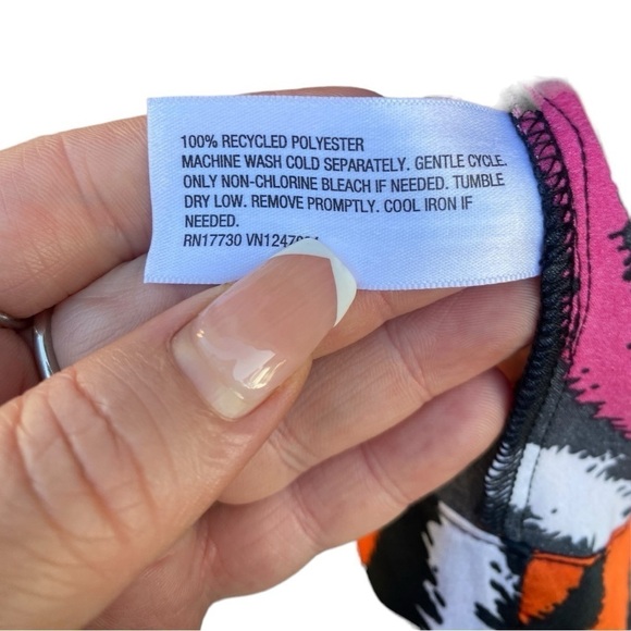 Diane Von Furstenberg Target Women's Disco Zebra Pink Pajama Top I Size: S - Picture 9 of 10